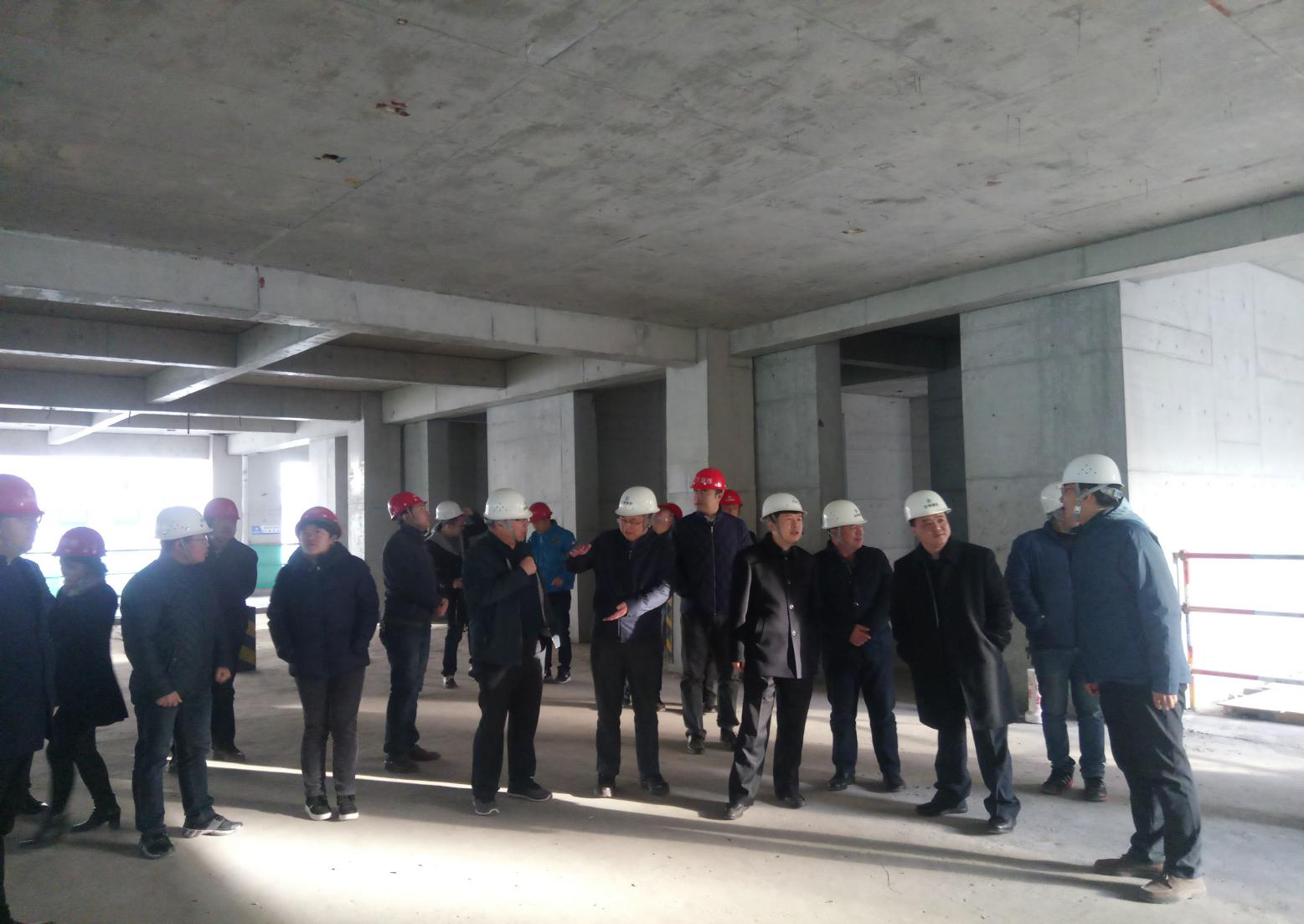 省住建廳檢查督導甘肅建投2#綜合樓項目安全質量工作
