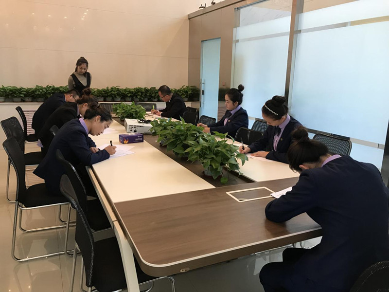 置業公司武威分公司開展置業顧問業務能力考評測試