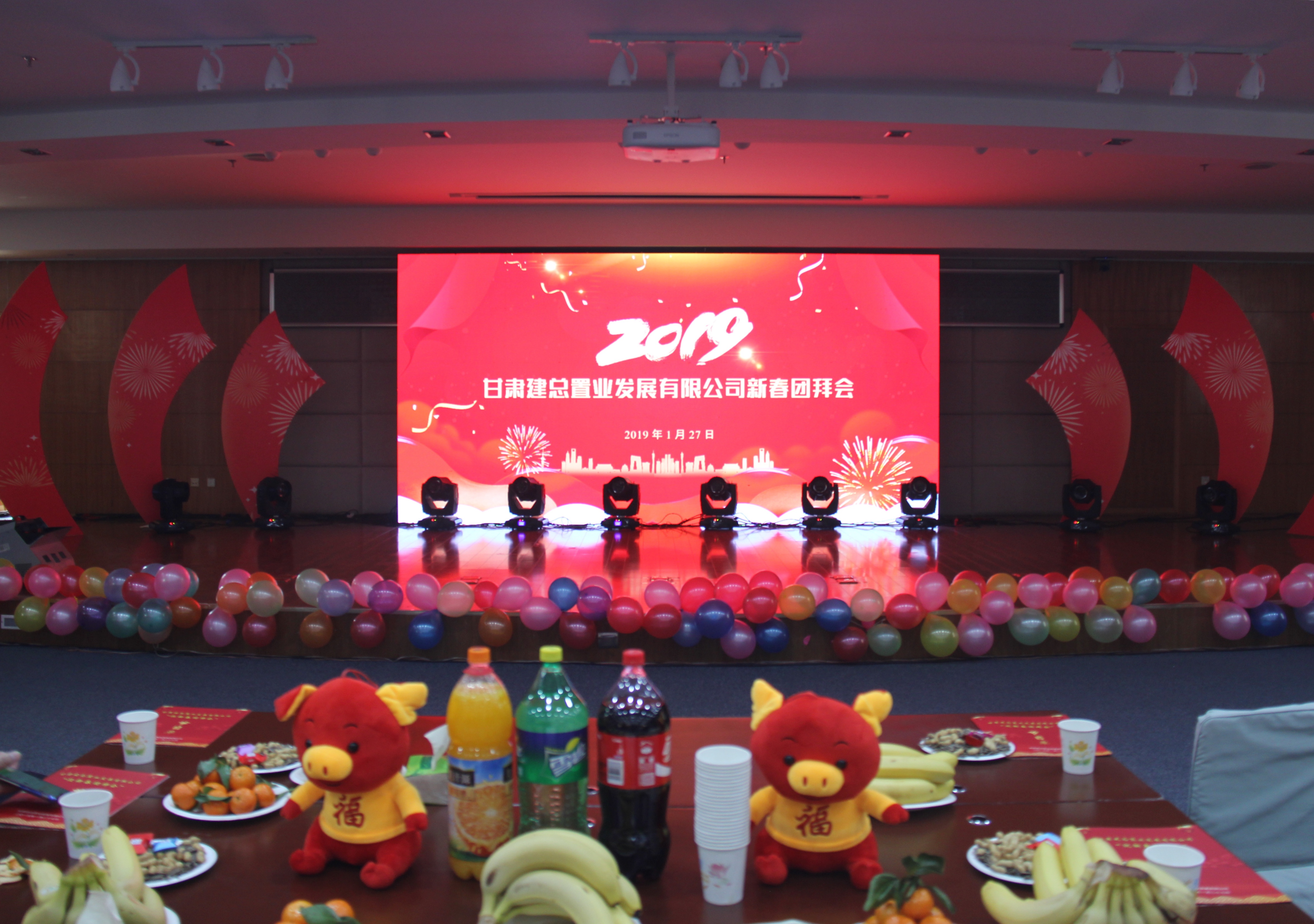 凱歌辭舊歲 攜手創(chuàng)輝煌 --置業(yè)公司舉辦2019年迎新春團(tuán)拜會