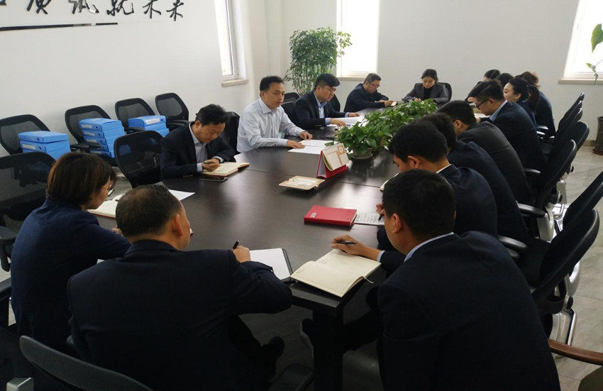百酈灣項目公司學(xué)習(xí)貫徹公司一屆一次職代會精神