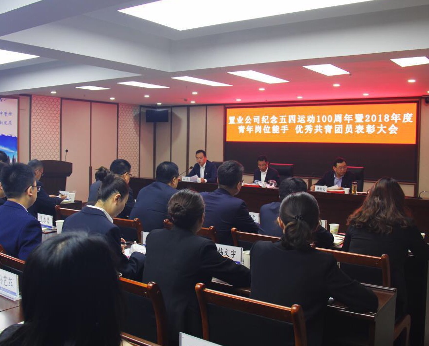 “青春心向黨 建功新時(shí)代”置業(yè)公司召開紀(jì)念五四運(yùn)動100周年暨表彰大會