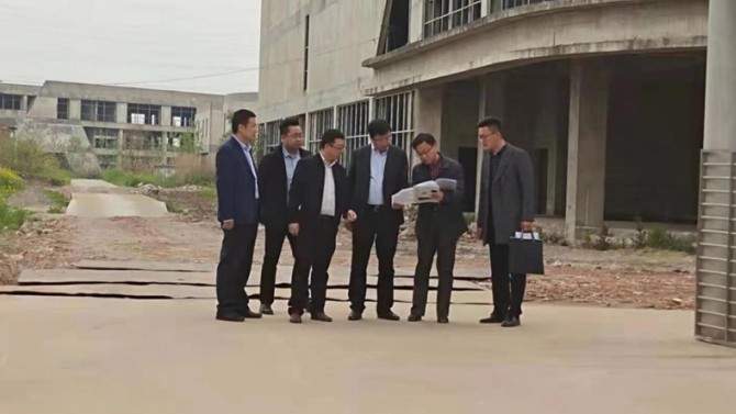 王志宏調(diào)研蕪湖中甘國貿(mào)項(xiàng)目