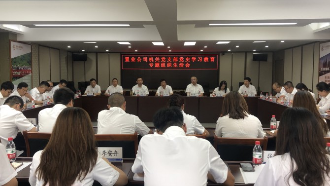 機關(guān)黨支部召開黨史學(xué)習(xí)教育專題組織生活會