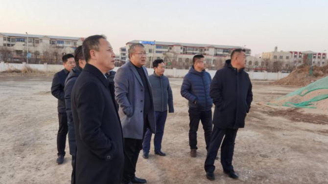 徐昕、馬臻奇一行檢查指導天津項目