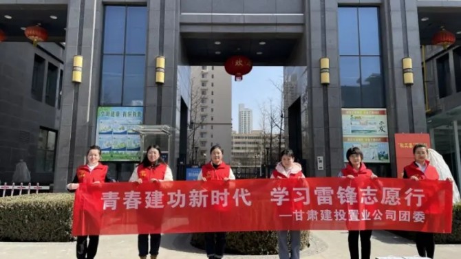 【青春置業】青春建功新時代 學習雷鋒志愿行 ---置業公司團委志愿者關愛獨居老人活動