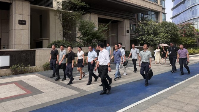 新都區領導帶隊督導檢查百酈錦城項目安全生產工作